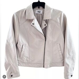 Jack by Steve Madden Moto Skills Vegan Leather Jacket